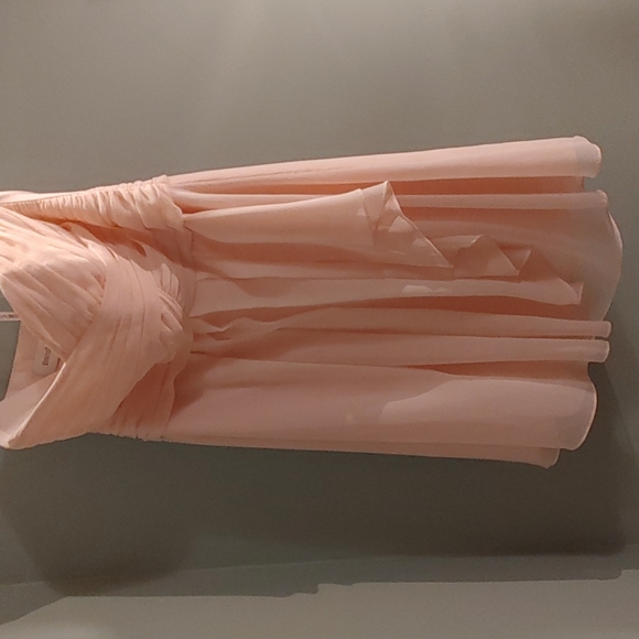 DAVIDS BRIDAL Petal Dress Size 10 - Picture 5 of 11